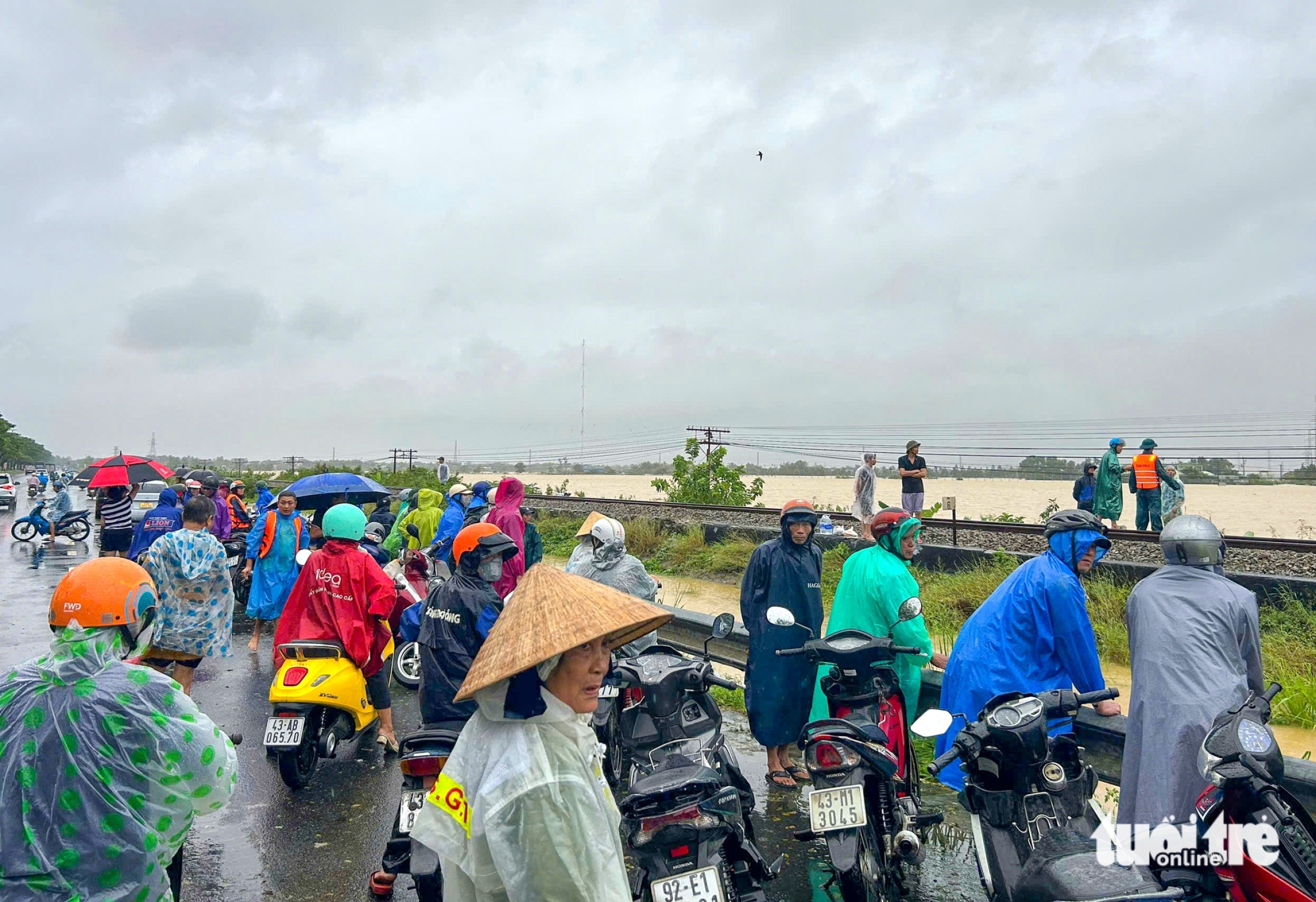 岘港:优先将洪水孤立地区的老人和儿童转移到安全地点